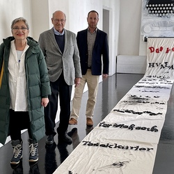 Zenita Komad_Ausstellungseröffnung_3.2.2024. Foto: KULTUM/A. Hopper