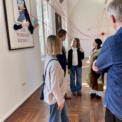 Zenita Komad_Ausstellungseröffnung_3.2.2024. Foto: KULTUM/A. Hopper