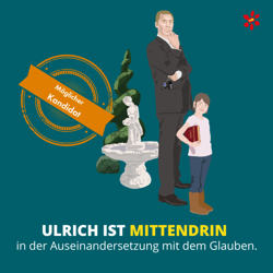 Ulrich könnte sich eine Mitarbeit im PGR vorstellen, wenn das inhaltliche Niveau der Sitzungen stimmt und in der Pfarre niveauvolle Bildungsveranstaltungen und Gottesdienste angeboten werden.