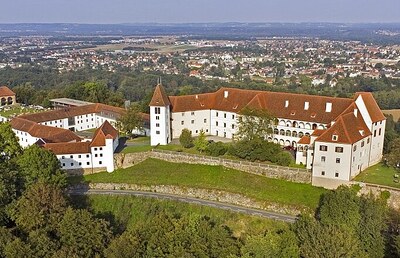 Rundum grün: Schloss Seggau unweit von Leibnitz.