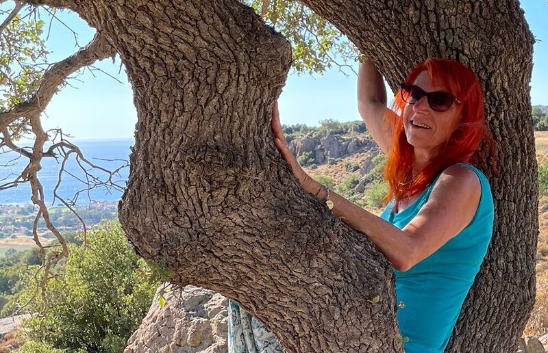 Rosa Klein hilft ehrenamtlich beim Projekt 'Mischmasch' mit,  und hilft dabei Frauen beim Lernen der deutschen Sprache.