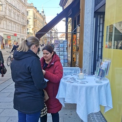 Aschenkreuz in der Grazer Herrengasse