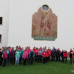 Pilger*innen-Start in Wies