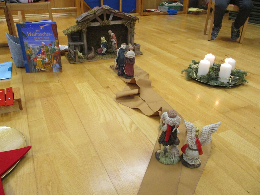 Krippenspiel im Kindergarten