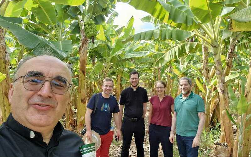 Bischof Wilhelm Krautwaschl ist mit einer Delegation der Diözese Graz-Seckau in Brasilien unterwegs.