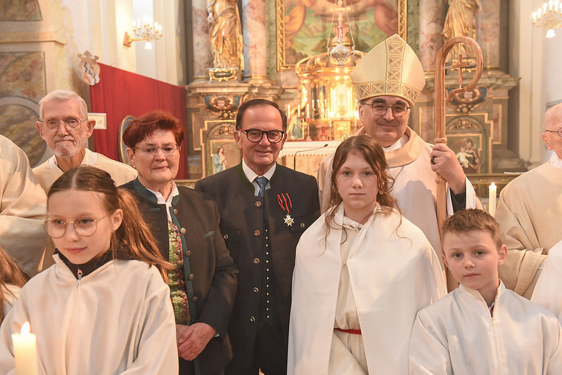 Fotos Verleihung des Silvesterordens durch Bischof Krautwaschl