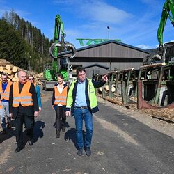 Besuch Holzindustrie Pabst