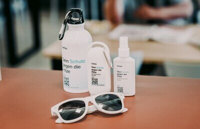 Mit dem Hitze-Schutzpaket kann auch Menschen außerhalb von Hilfseinrichtungen geholfen werden.