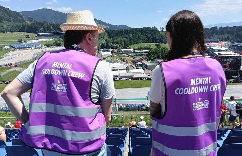 Seelsorger:innen beim Formel-1-Wochenende in Spielberg / Denk Dich Neu