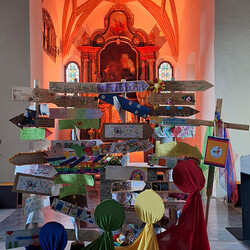 Stationenweg zum Jahr der Hoffnung im Obdacherland