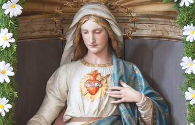 Mariendarstellung aus der Pfarrkirche Feldbach
