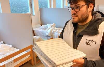 Fast 1000 Nächtigungen mehr allein in der Winternotschlafstelle.