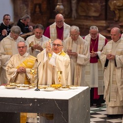 Fronleichnam in Graz 2025 mit Bischof Wilhelm Krautwaschl