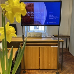 Zenita Komad_Ausstellungseröffnung_3.2.2024. Foto: KULTUM/A. Hopper