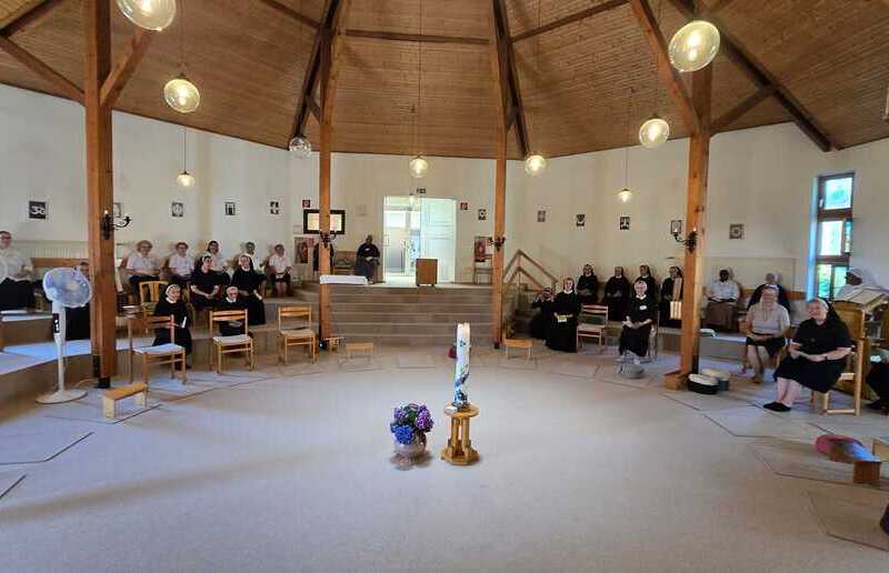 Die Wahl der neuen Generaloberin war eingebettet in das gemeinsame Feiern