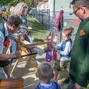 Ein wunderschönes Erntedankfest- 50 Jahre Pfarrkindergarten