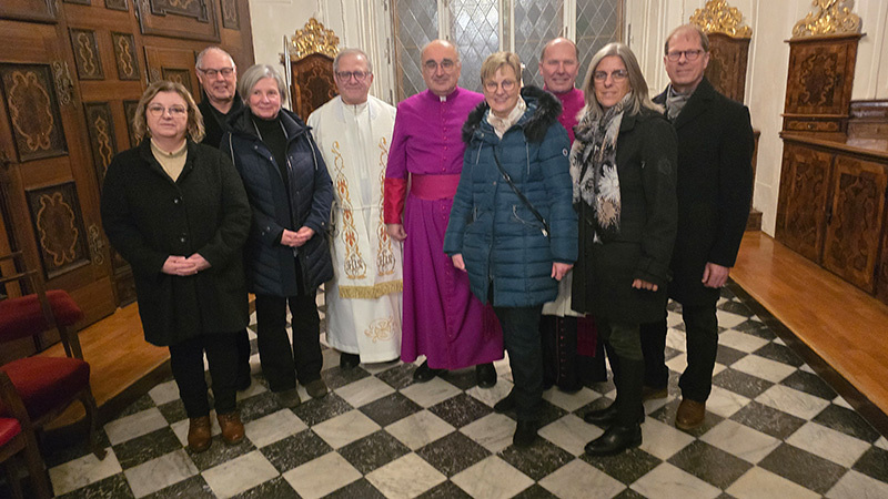 mit Vertreterinnenun d Vertretern der steirischen Hoffnungskirchen