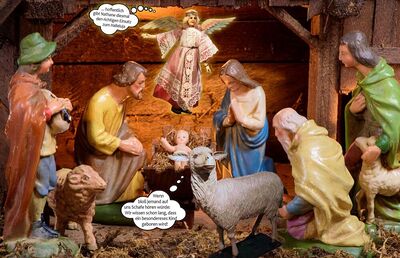 Wenn Krippenfiguren reden könnten ...