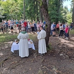Bergmesse bei der Rudolfswarte am Buchkogel in Graz