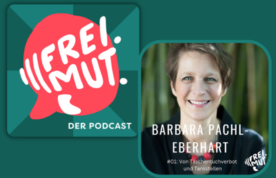 Seit kurzem ist die erste Folge des Podcasts Frei.Mut online. Neue Folgen gibt es immer am Ende des Monats.