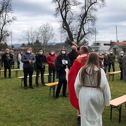 Palmweihe in Graz-St. Peter