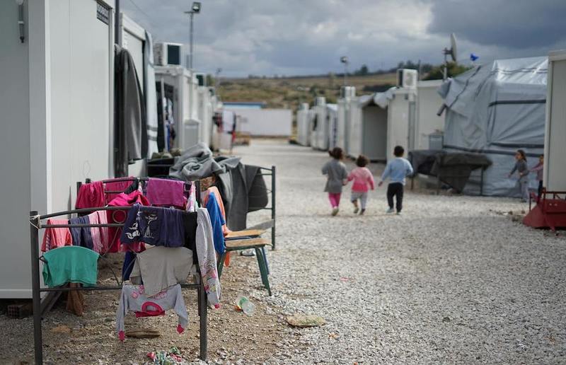 Flüchtlingslager nähe Athen