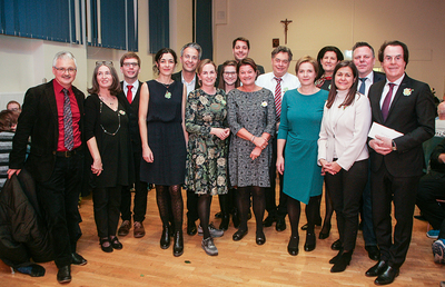 Zahlreiche Ehrengäste, darunter Vizekanzler Wolfgang Kogler, besuchten den Marienstüberlball.
