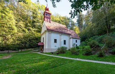 Eines der Steirischen Wahrzeichen 2022: Die Wallfahrtskirche St. Ulrich zu Ulrichsbrunn in Graz. 