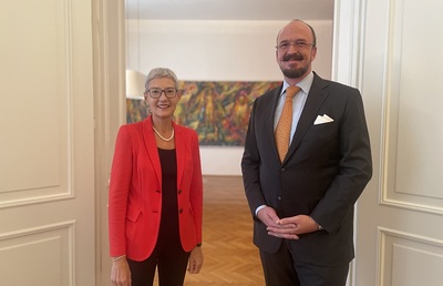 Johann Schlatzer ist ab 1. Oktober Kanzler der Diözese Graz-Seckau, Edith Maria Prieler bleibt Vizekanzlerin.