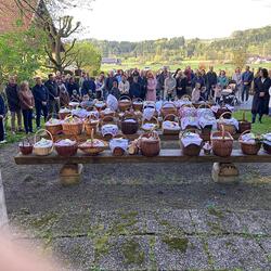 Weihfeuer und Speisensegnung, Pfarre Hitzendorf