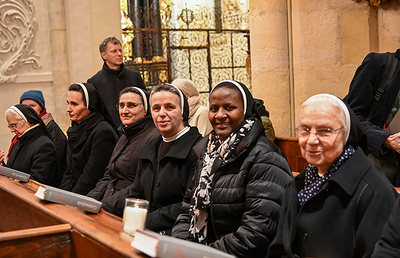 Die Ordensleute werden zum jährlichen Gebetstag vom Bischof eingeladen - unter ihnen vor allem die Jubilare