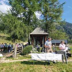 Traditioneller Almgottesdienst auf der Hintereggeralm
