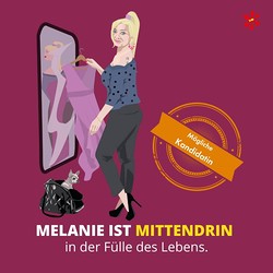 Melanie könnte sich eine Mitarbeit im PGR vorstellen, die Pfarre auch Erlebnisse und ein buntes Programm bietet und sie sich für Kinder und Jugendlich engagieren könnte.
