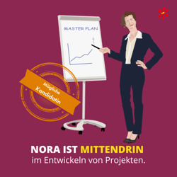 Nora könnte sich eine Mitarbeit im PGR vorstellen, wenn die Aufgabe spannend und herausfordernd ist und sie etwas auf die Beine stellen kann. Gibt es in deiner Pfarre eine Nora? 