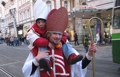 Der Nikolaus ist beliebt bei Jung und Alt.
