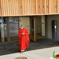 Firmung unter freiem Himmel, 2020