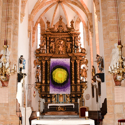 Fastentuch in der Stadtpfarrkirche Murau