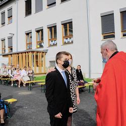 Firmung unter freiem Himmel, 2020