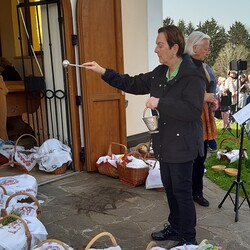 Segnung durch Susanne Linhardt