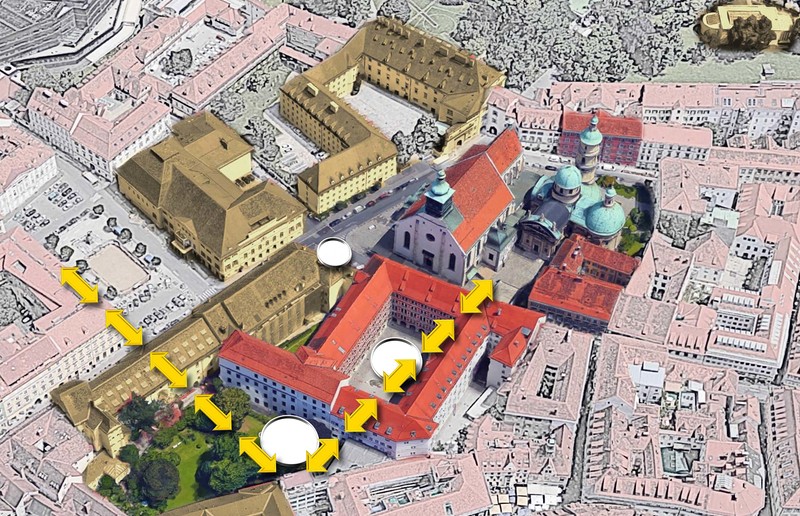 Bis 2025 entsteht im heutigen Priesterseminar das neue Zentrum für Bildung, Kunst und Kultur der Diözese Graz-Seckau