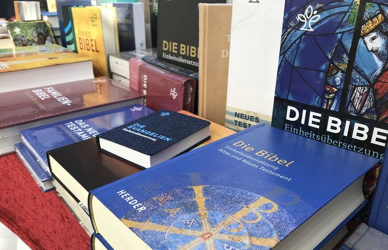 Bibelauswahl beim Bibeltag 2020 der Katholischen Kirche Steiermark