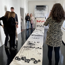 Zenita Komad_Ausstellungseröffnung_3.2.2024. Foto: KULTUM/A. Hopper