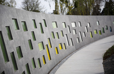 Urnenwand am Grazer Zentralfriedhof