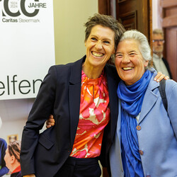 Marienambulanz der Caritas Steiermark feiert 25jähriges Bestehen am 17. April 2024 im Grazer Rathaus.