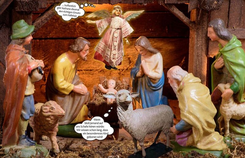 Wenn Krippenfiguren reden könnten ...