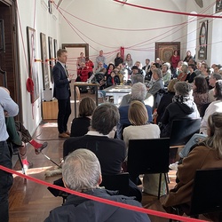 Zenita Komad_Ausstellungseröffnung_3.2.2024. Foto: KULTUM/A. Hopper