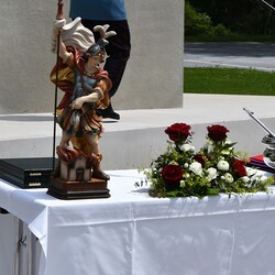 Segnung Florianikapelle Lebring