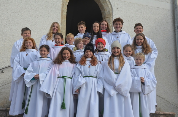 Fest der Ministrantenaufnahme in unserer Pfarre
