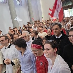 Österreicher-Treffen in der Basilika von Sant'Anselmo