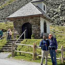 Bergmesse am Hornfeldspitz mit Segnung des neuen Christus-Korpus für das Deneck-Gipfelkreuz